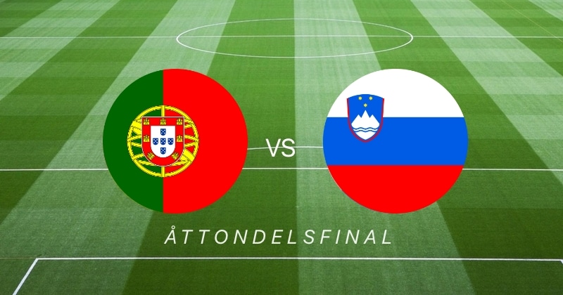 Streama Åttondelsfinal: Portugal - Slovenien live på TV4 Play