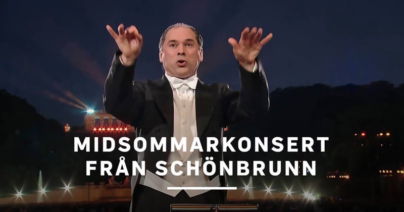 Midsommarkonsert från Schönbrunn på SVT Play streama