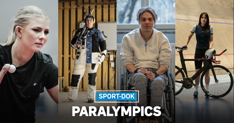 Sport-dok: Paralympics på SVT Play streama