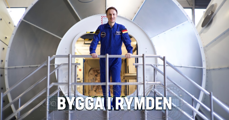 Bygga i rymden på UR Play Kunskapskanalen