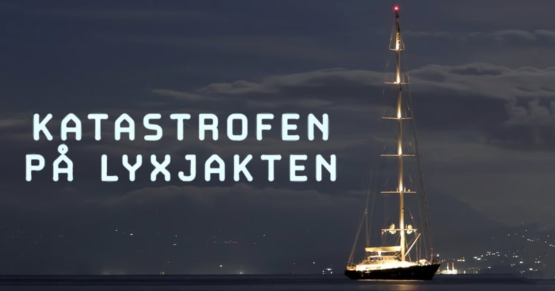 Katastrofen på lyxjakten – ögonvittnen berättar på TV4 Play streama dokumentär