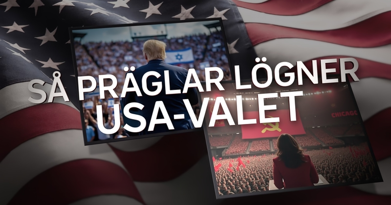 Så präglar lögner USA-valet stream SVT Play