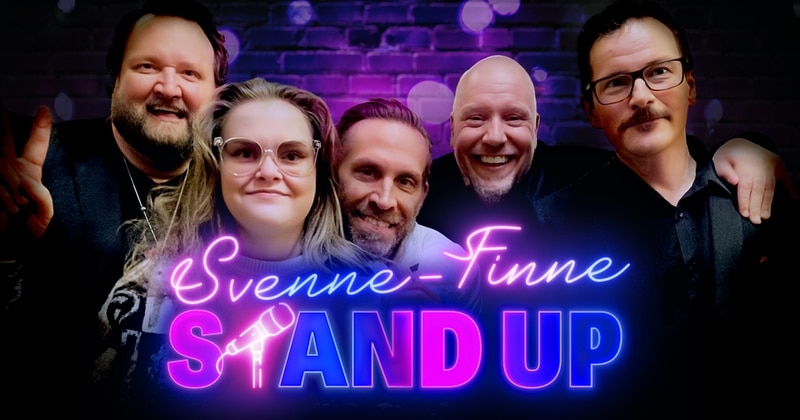 Svenne-finne standup på SVT Play streama