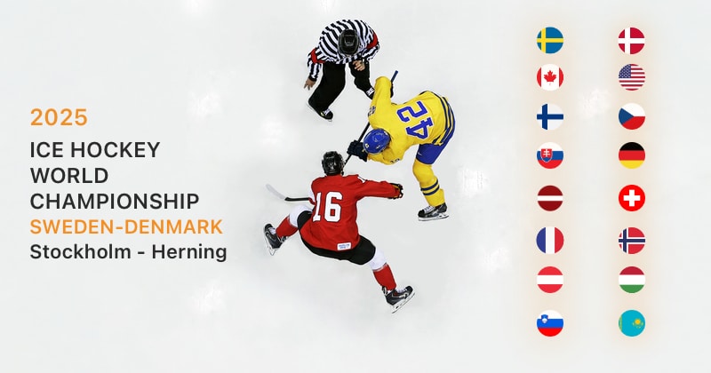 Hockey-VM 2025 Live Streaming TV6 Play Viaplay gratis