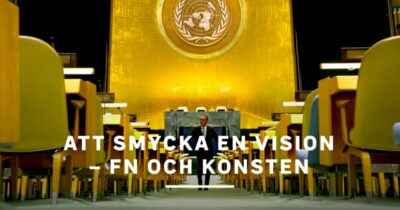 Att smycka en vision – FN och konsten