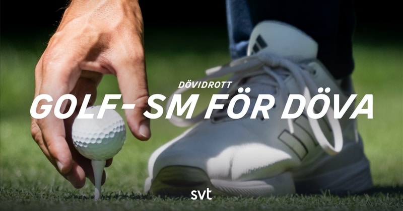 Golf-SM för döva på SVT Play streama
