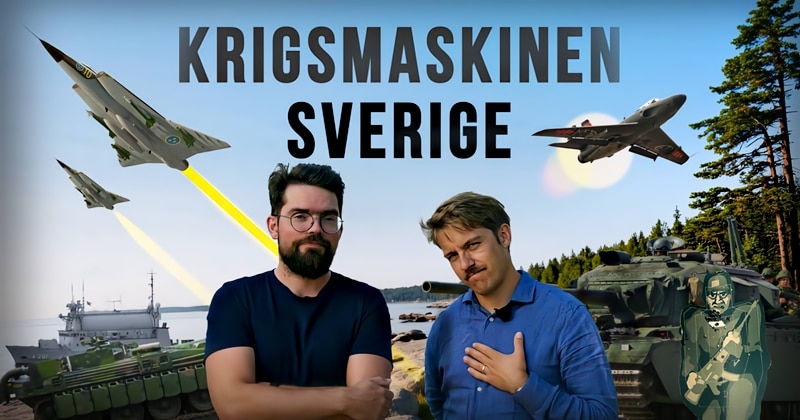 Krigsmaskinen Sverige på SVT Play streama