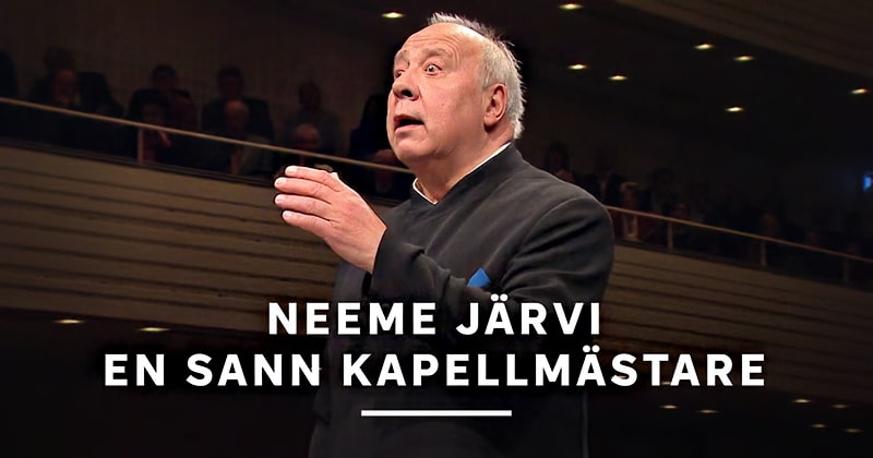 Neeme Järvi - en sann kapellmästare på SVT Play streama