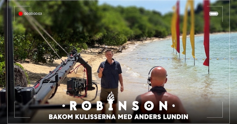 Robinson 2025 - bakom kulisserna med Anders Lundin på TV4 Play streama