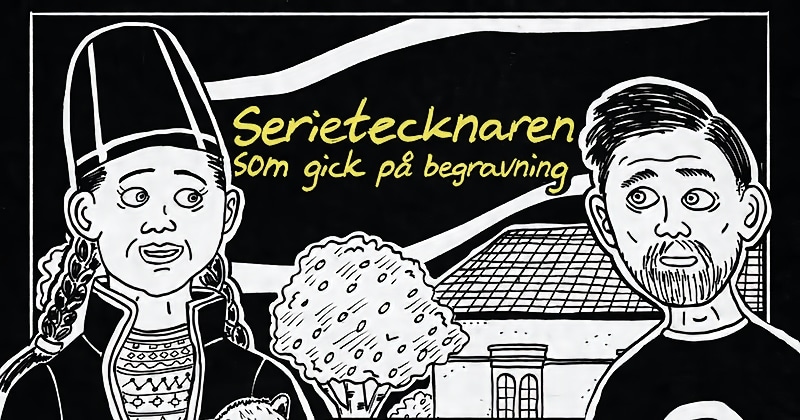 Serietecknaren som gick på begravning