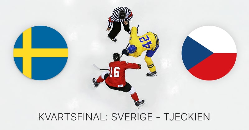 Sverige - Tjeckien live streaming TV6 Play Viaplay