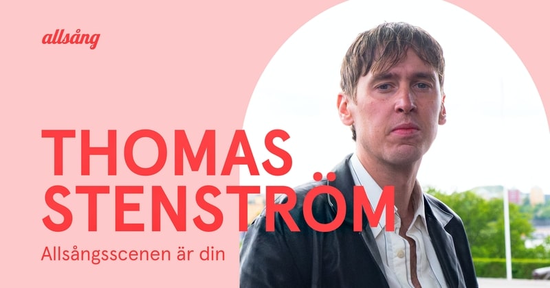 Allsångsscenen är din - Thomas Stenström på SVT Play streama