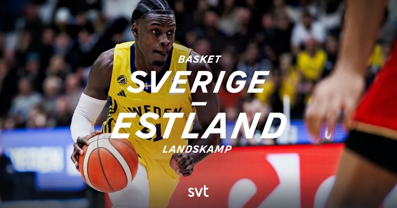 Basket: Landskamp på SVT Play streama live