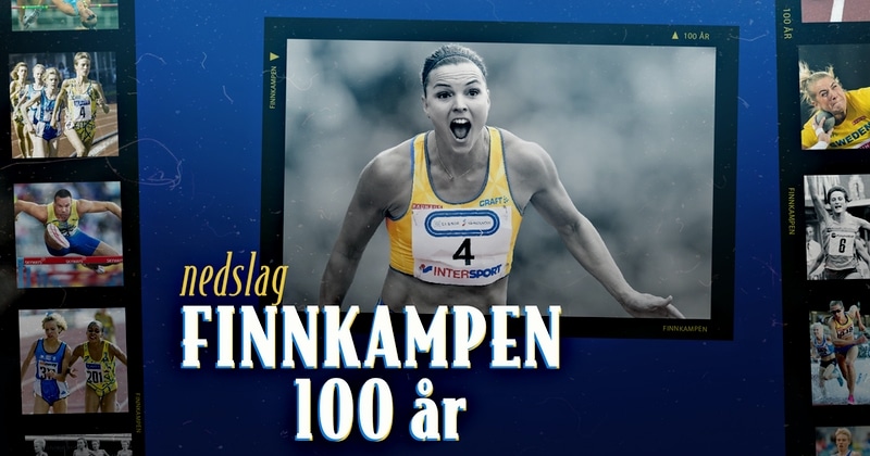 Finnkampen 100 år på SVT Play streama