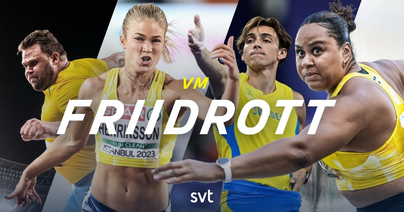 Friidrotts-VM 2025 live gratis stream SVT Play
