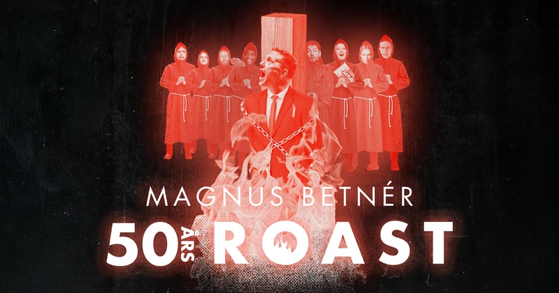 Magnus Betnér: 50-årsroast SVT Play gratis stream
