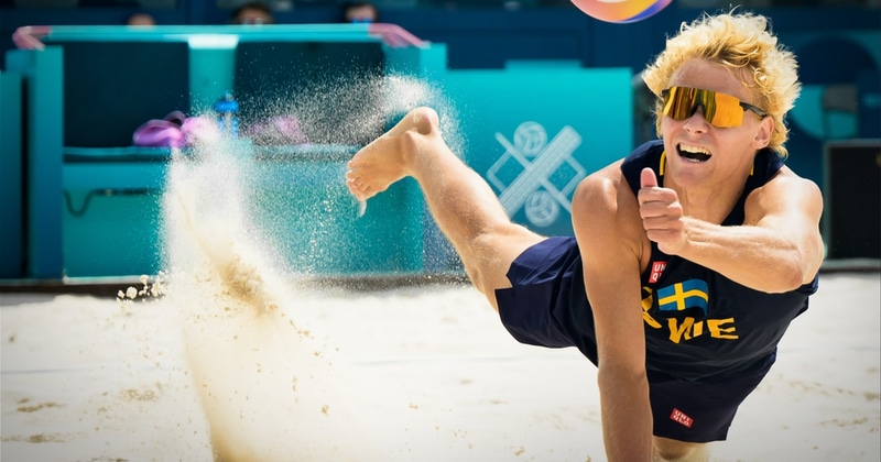 Beachvolleyboll-VM 2025 live streaming SVT Play