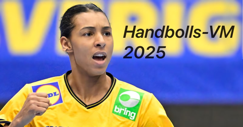 Handbolls-VM 2025 TV6 Play Viaplay stream