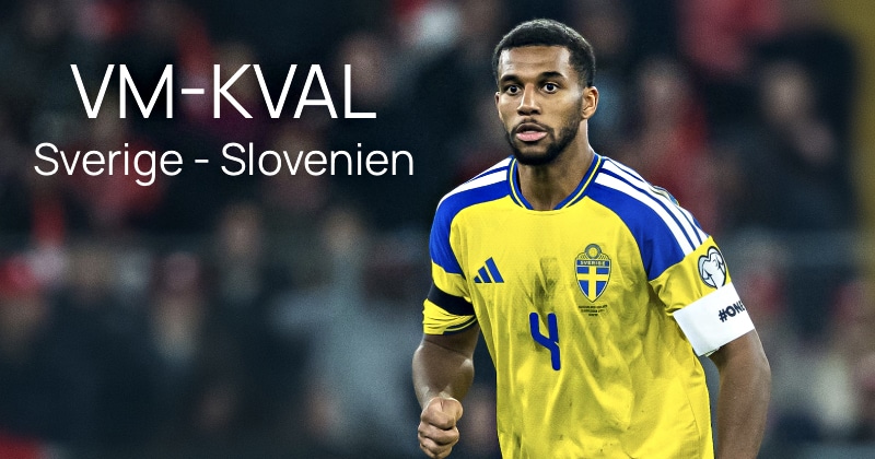 VM-kval: Sverige - Slovenien live stream på Viaplay Sport