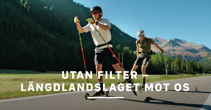 Utan filter – längdlandslaget mot OS på SVT Play streama