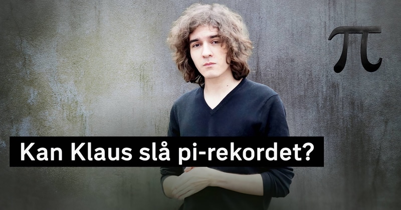 Kan Klaus slå pi-rekordet?