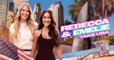 Rebecca och Emelie take USA