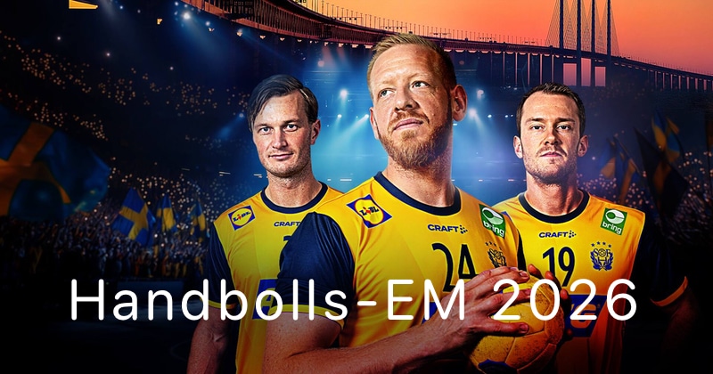 Handbolls-EM 2026 Live Streaming Viaplay Sport | Viaplay