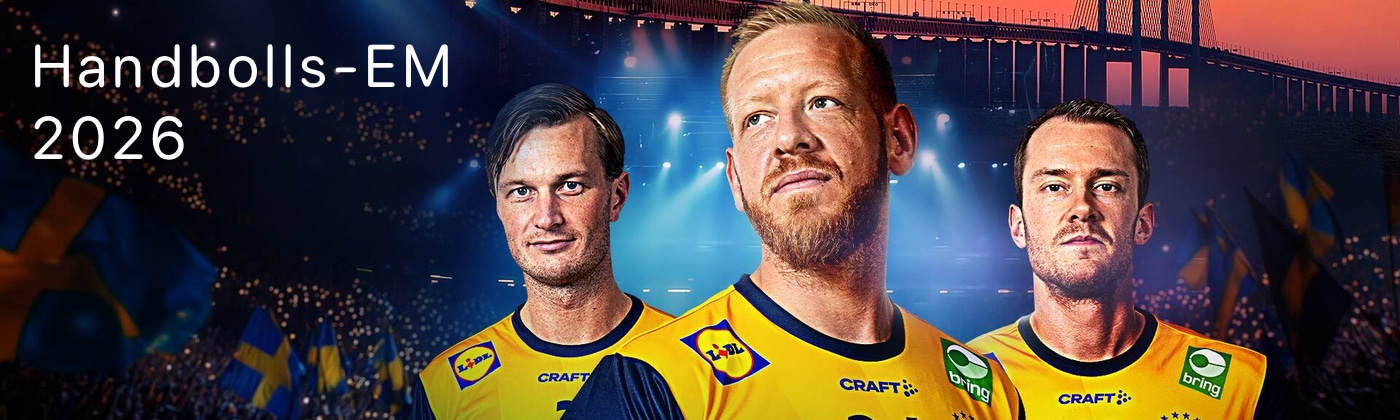 Handbolls-EM 2026 streama
