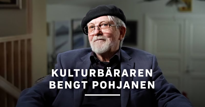 Kulturbäraren Bengt Pohjanen på SVT Play streama