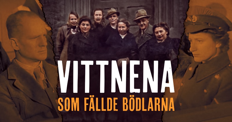 Vittnena som fällde bödlarna SVT Play gratis stream
