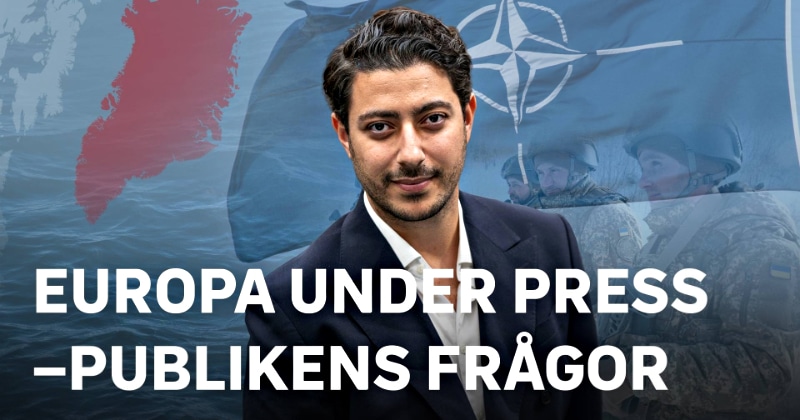 Europa under press - publikens frågor på SVT Play streama