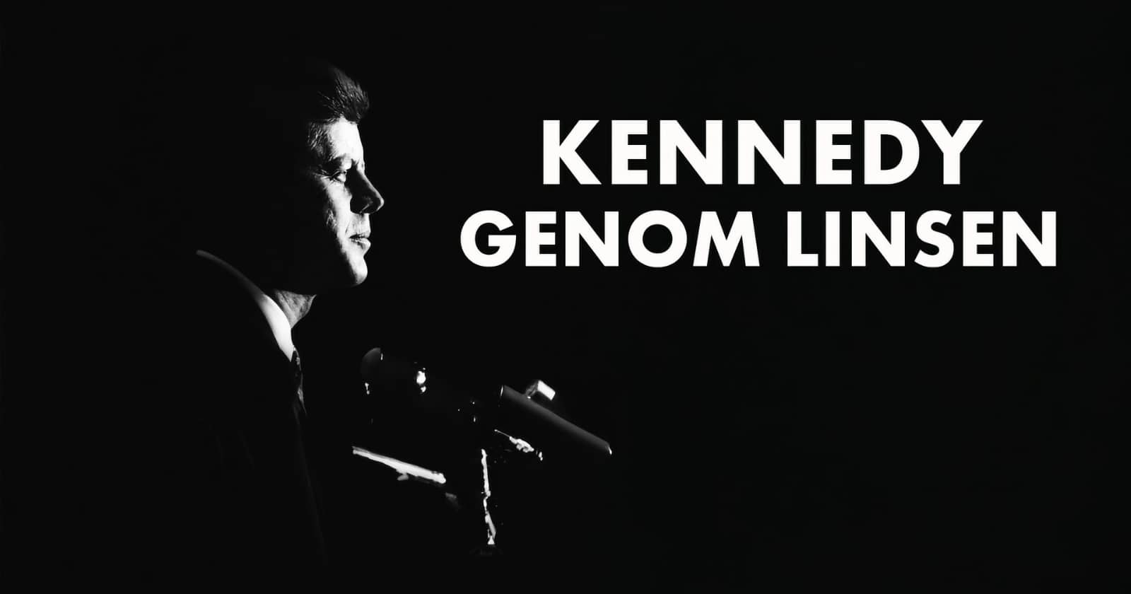 Kennedy genom linsen på UR Play Kunskapskanalen