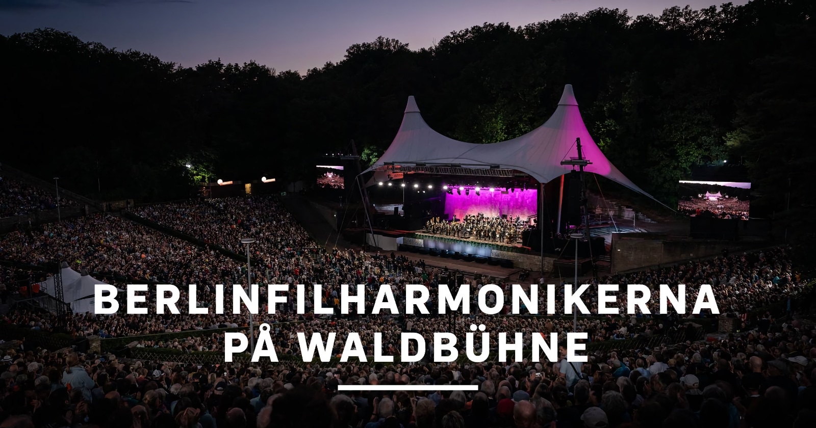 Berlinfilharmonikerna på Waldbühne på SVT Play streama