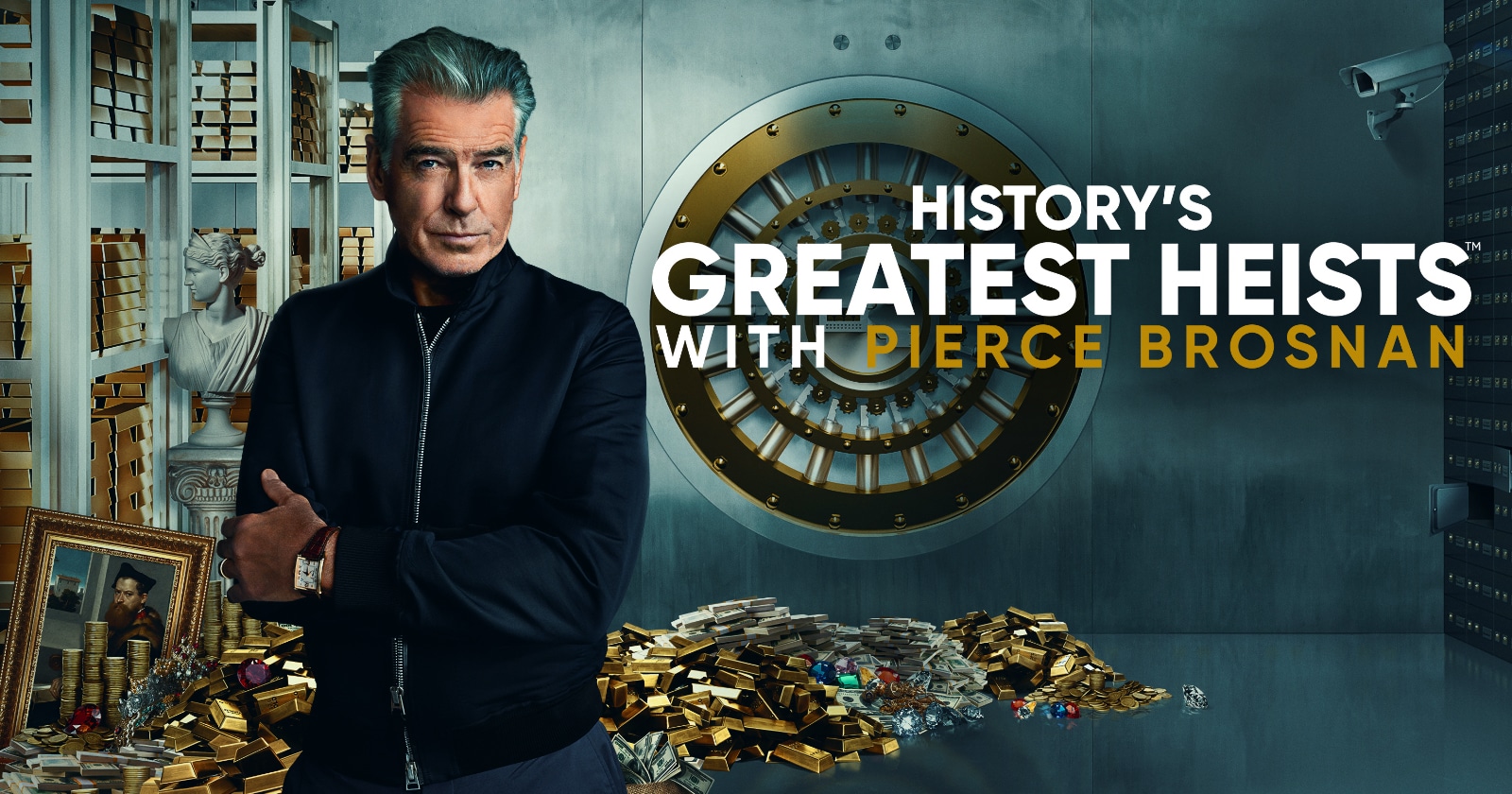 Greatest Heists With Pierce Brosnan på TV10 Play streama Pluto TV