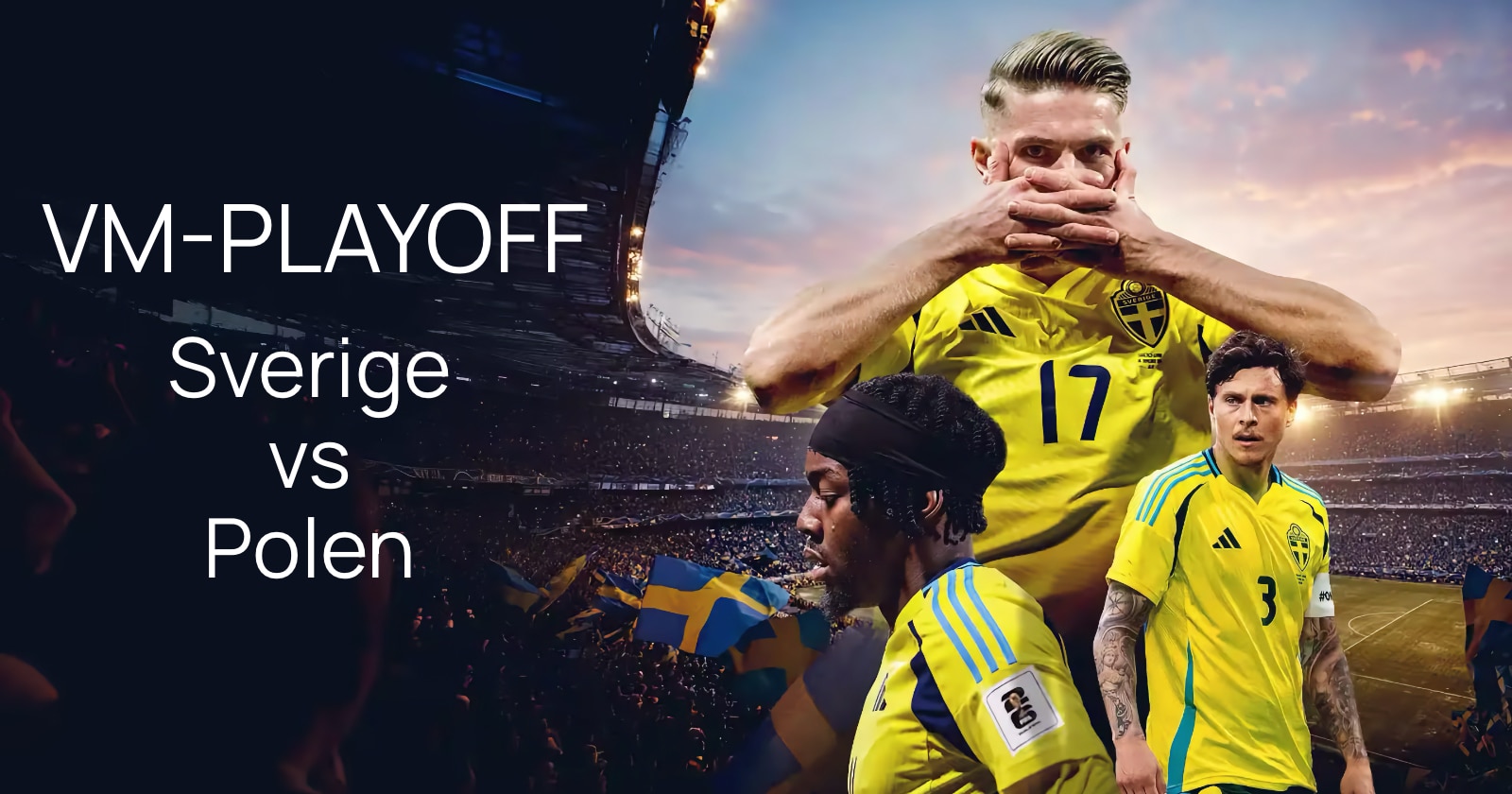 Sverige – Polen live stream på Viaplay