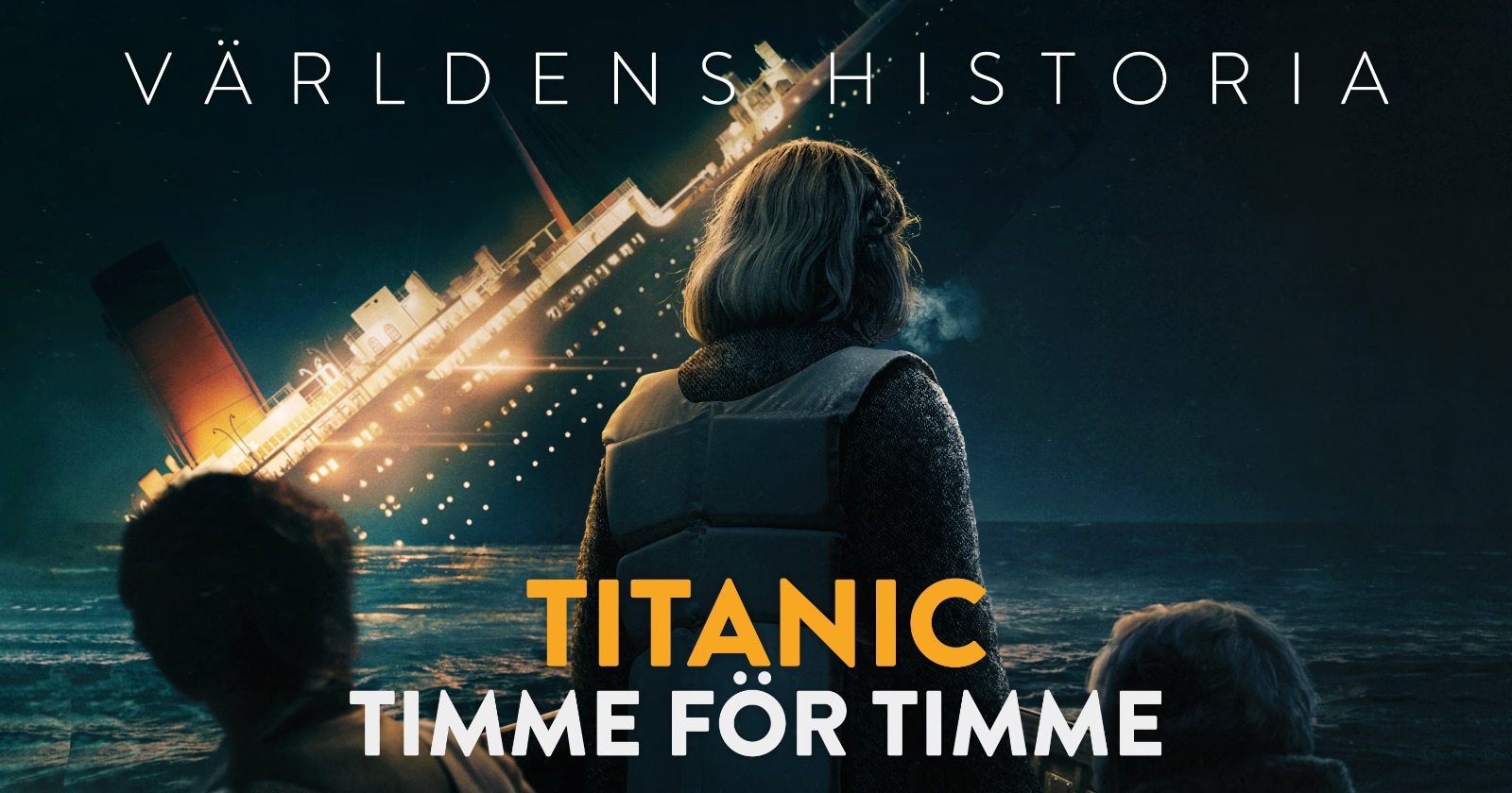 Titanic timme för timme på SVT Play streama