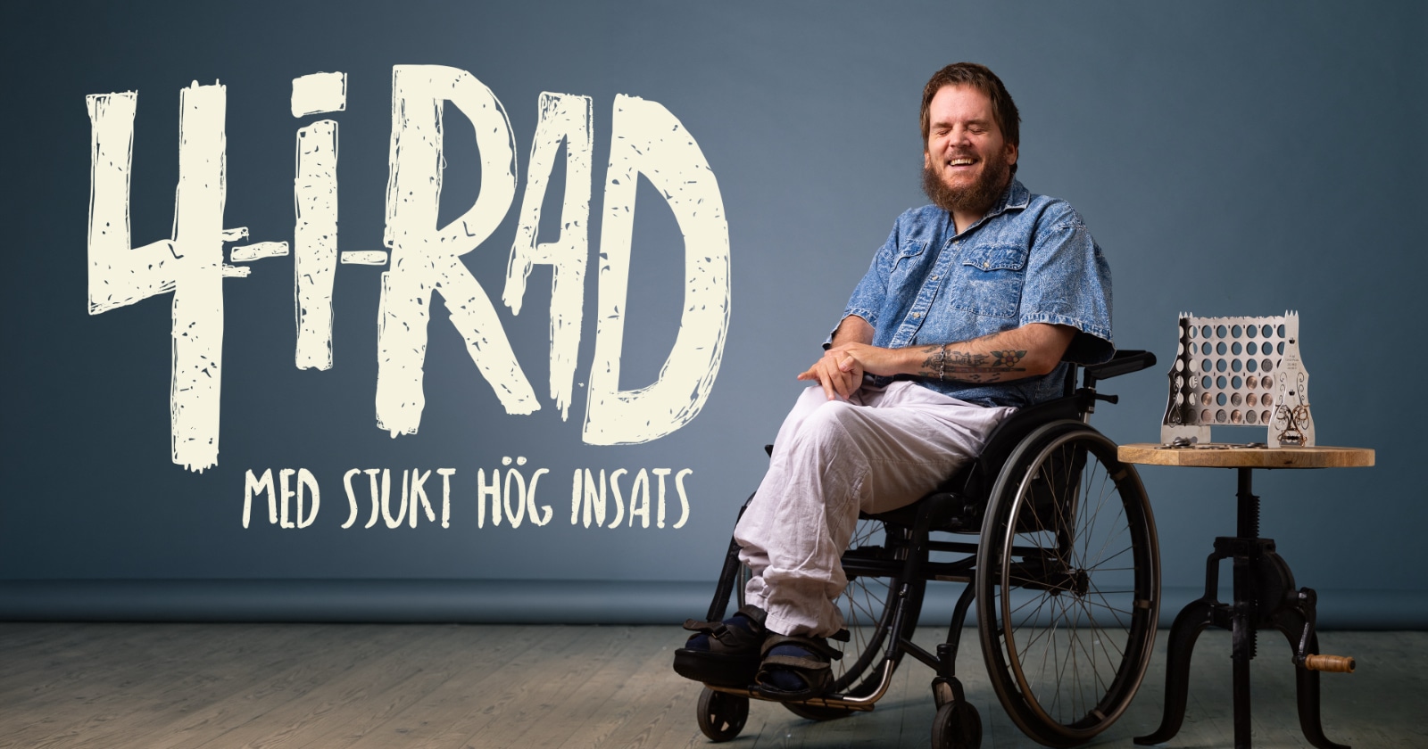 4-i-rad – med sjukt hög insats på SVT Play streama