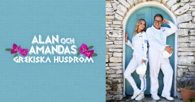 Alan Carr och Amanda Holden renoverar fallfärdigt stenhus på Korfu