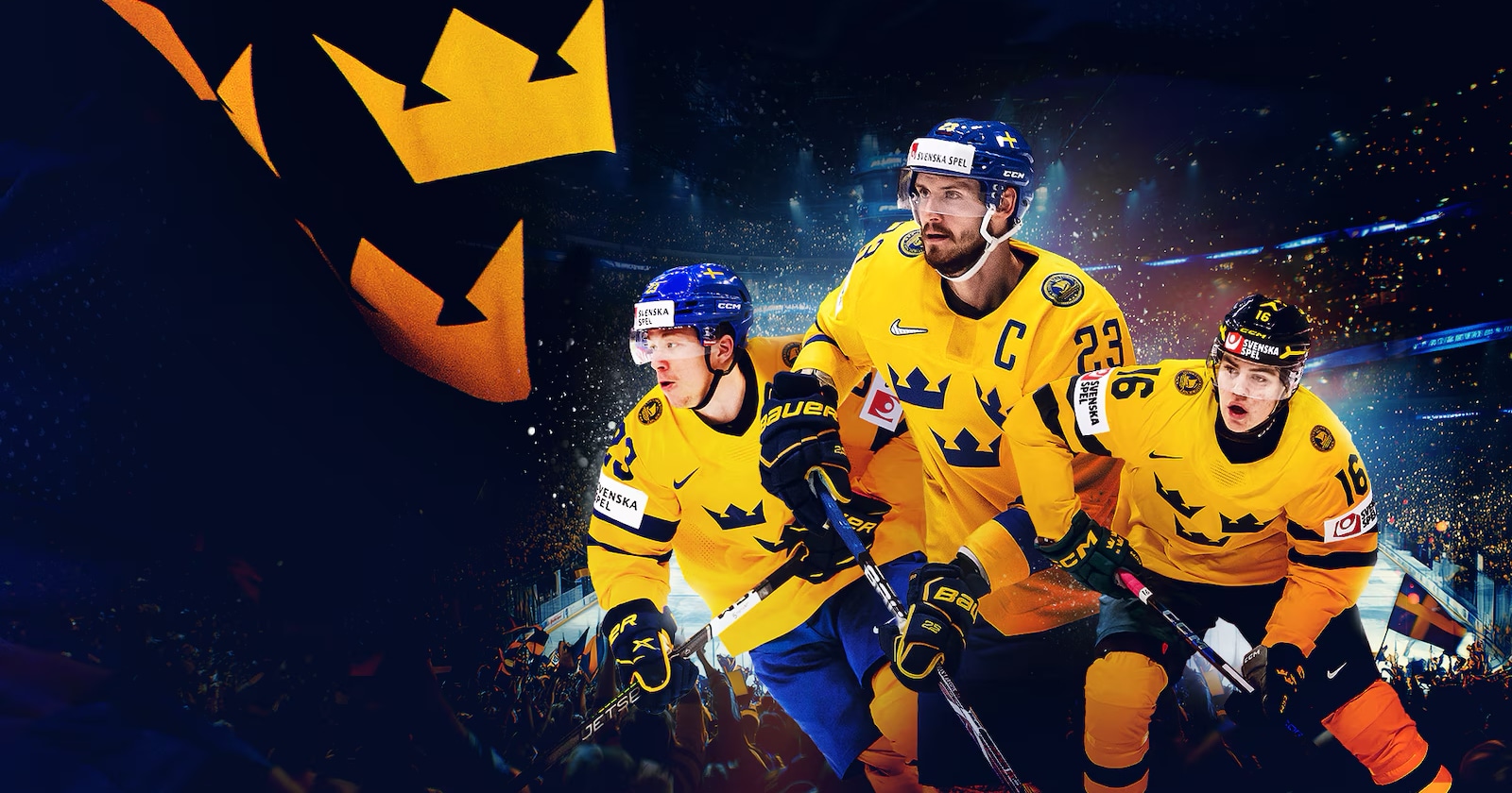 Streama Danmark – Sverige LIVE i Hockey-VM 2026