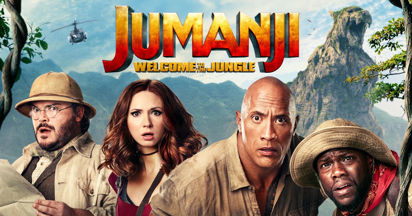 Jumanji: Welcome to the Jungle på SVT Play streama