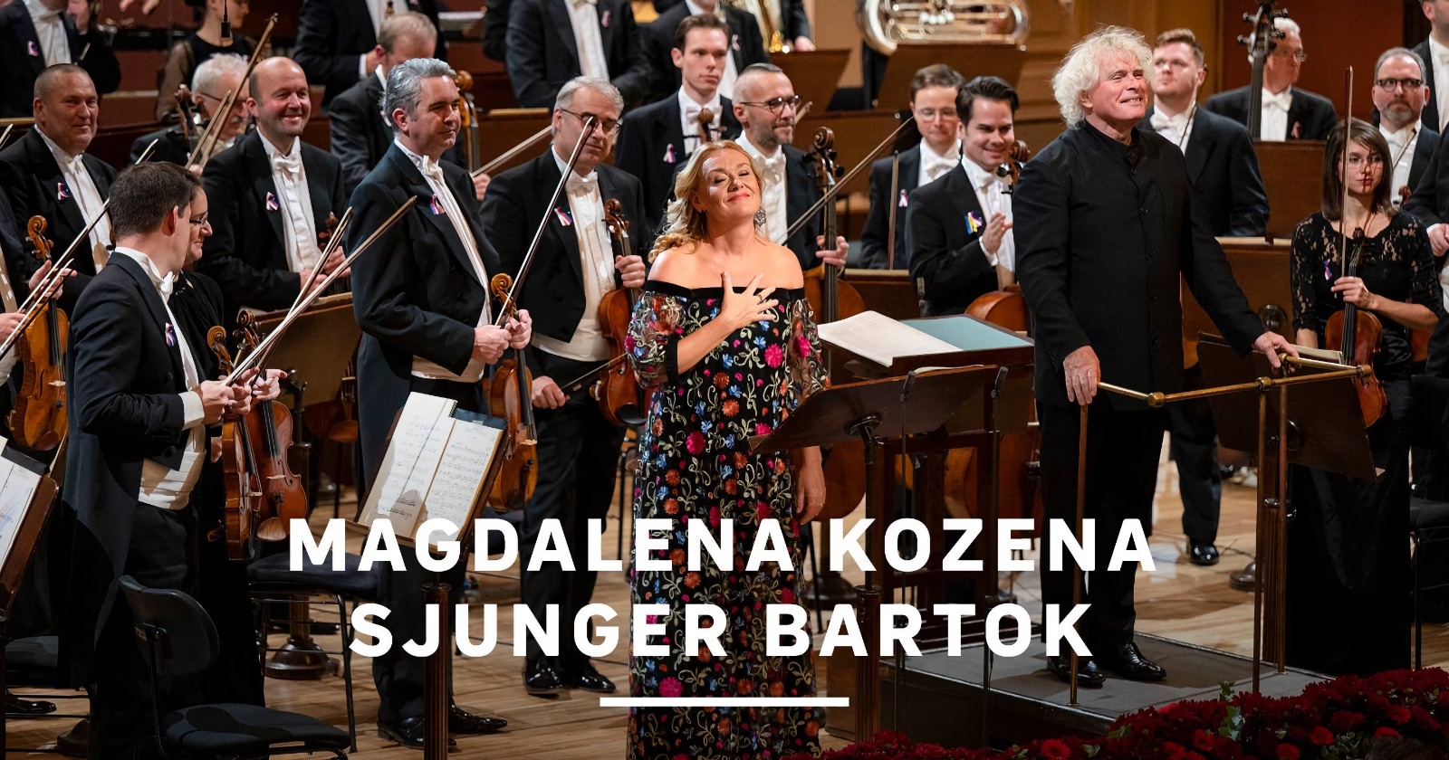 Magdalena Kozena sjunger Bartok på SVT Play streama
