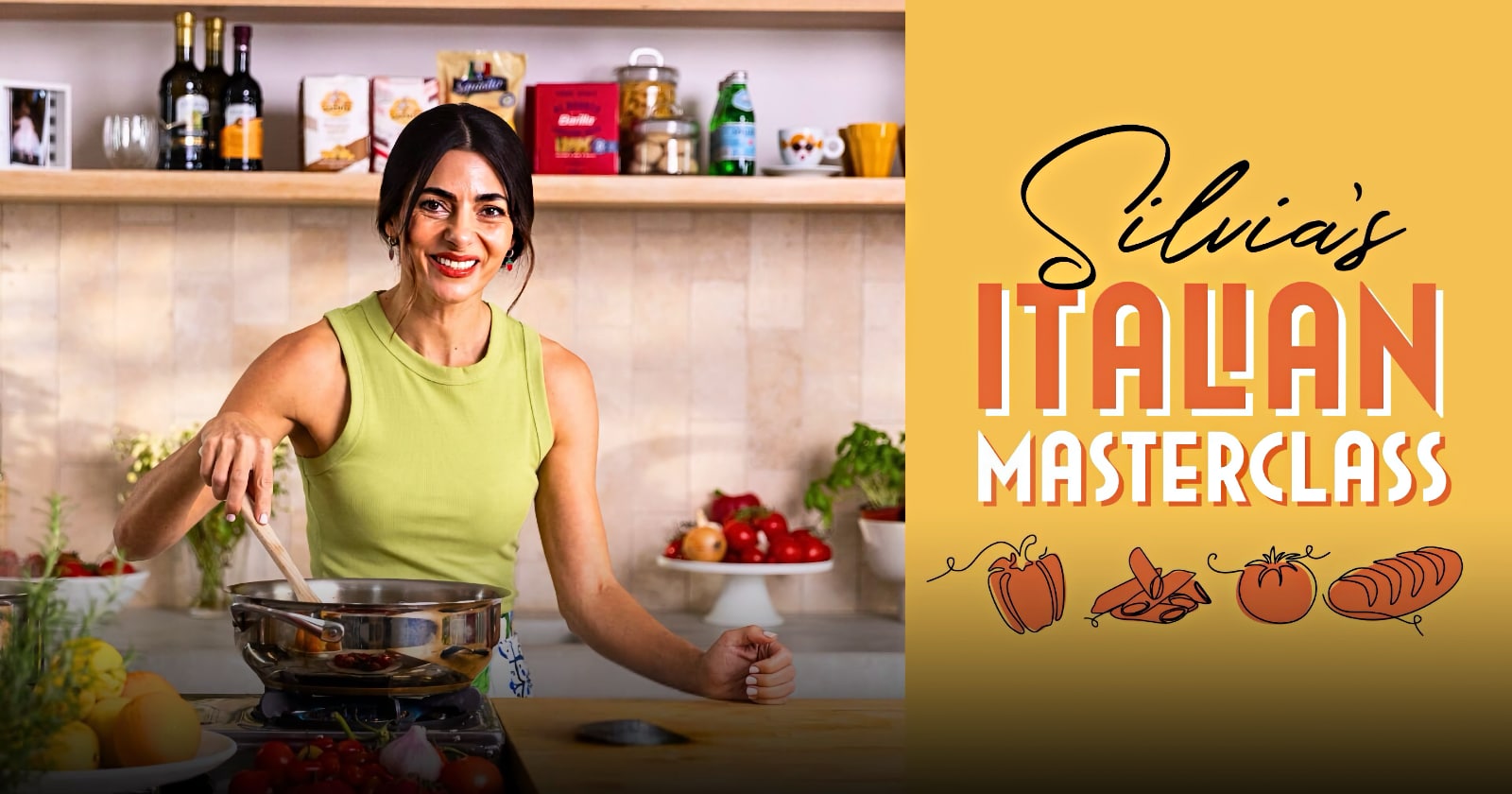 Silvias Italian Masterclass på TV4 Play streama