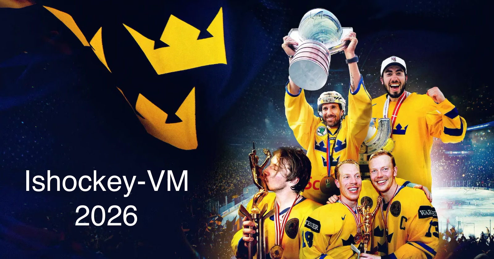 Hockey-VM 2026 - TV6, TV10 & Viaplay Sport | Viaplay
