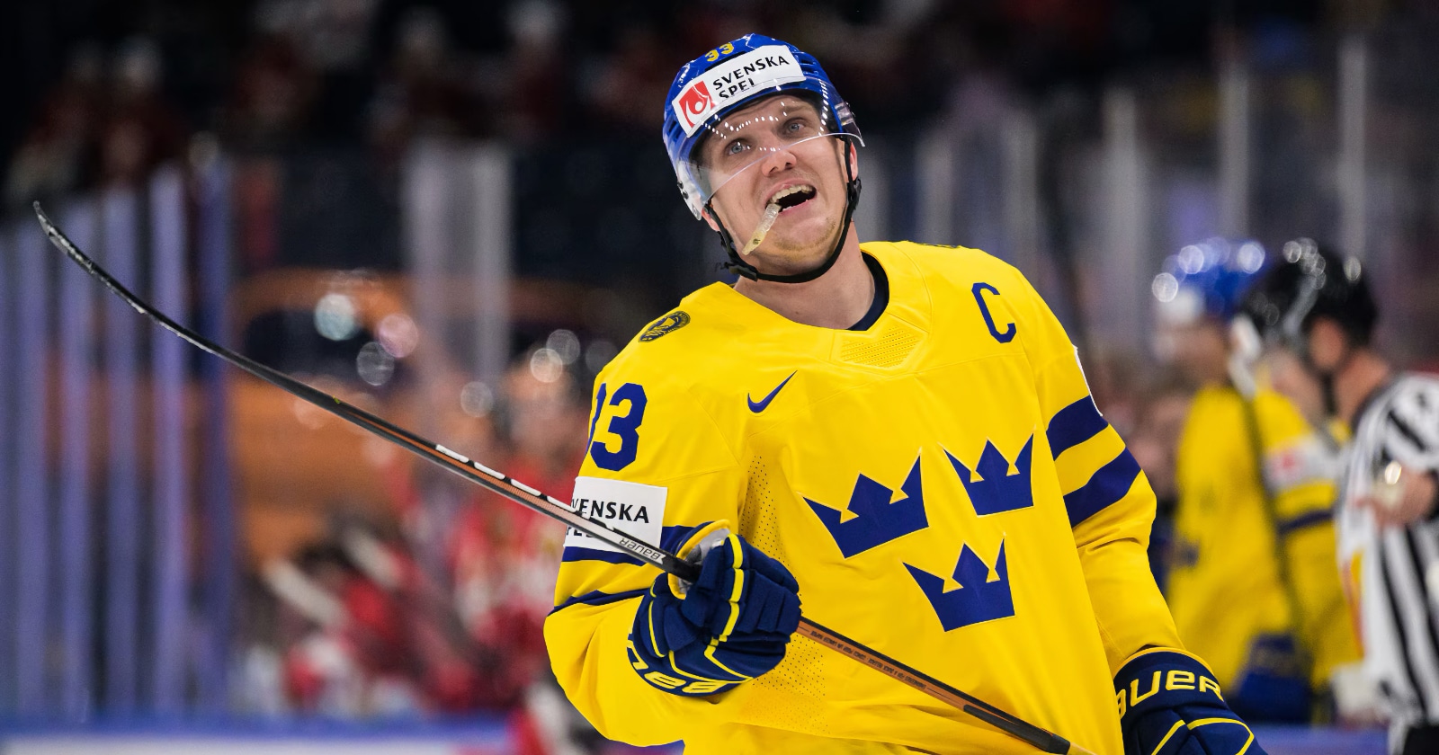 Streama Kanada – Sverige i Hockey-VM 2026 på Viaplay