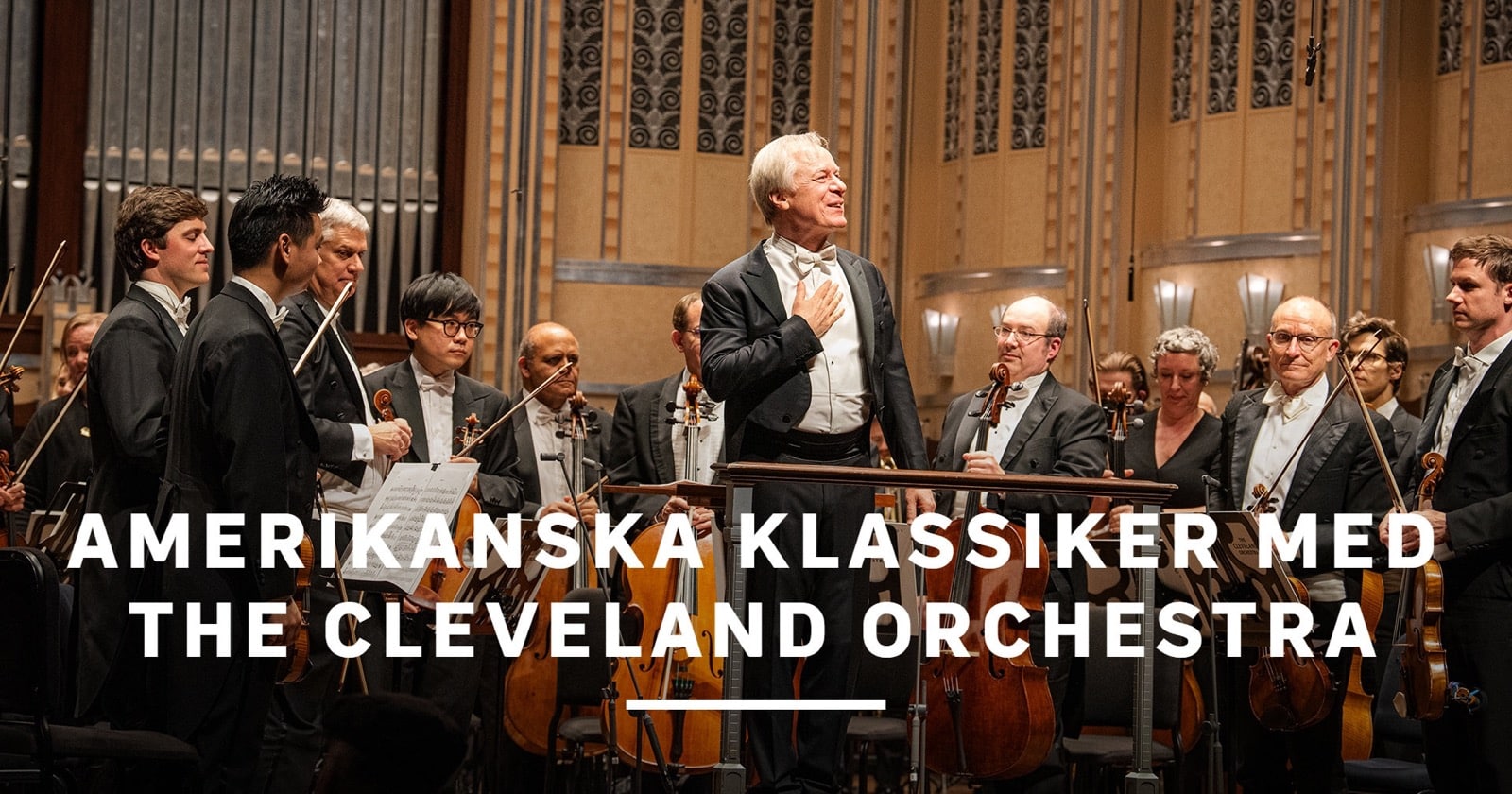 Amerikanska klassiker med The Cleveland Orchestra på SVT Play