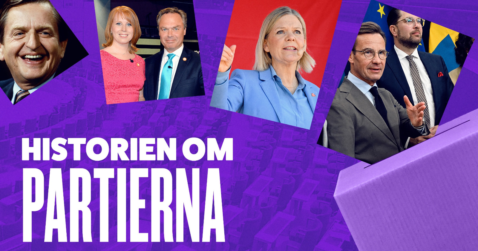 Historien om partierna på SVT Play