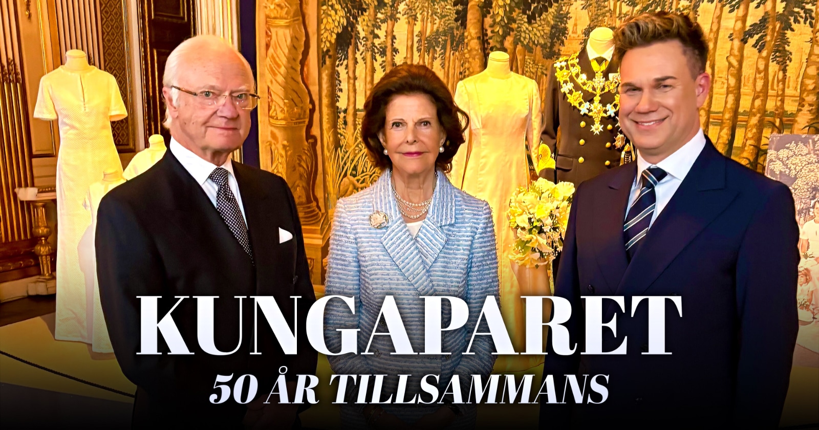 Kungaparet - 50 år tillsammans på TV€ Play streama