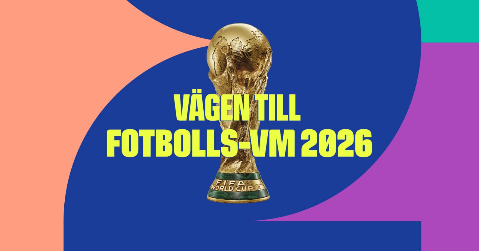 Vägen till Fotbolls-VM 2026 på SVT Play streama