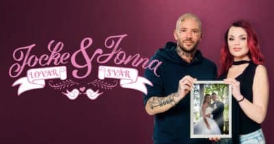 Jocke och Jonna Lundell förnyar sina löften tio år efter bröllopet
