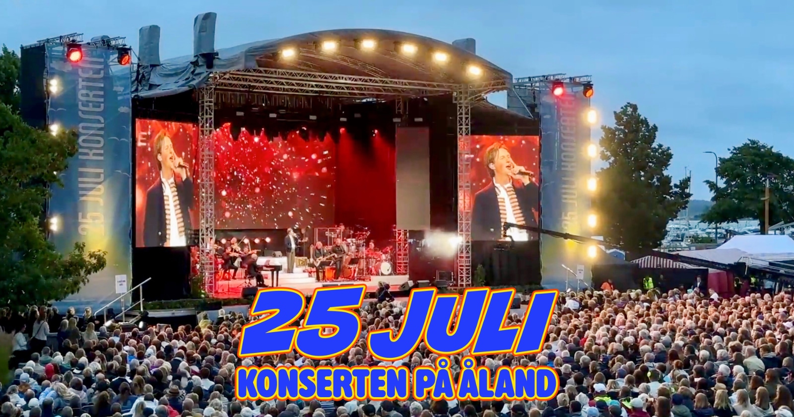 25 juli-konserten på Åland på TV4 Play